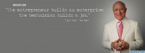 michael gerber facebook cover for timeline