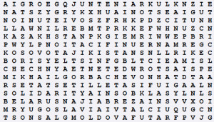 Collapse of Communism and the Soviet Union Word Search Puzzle