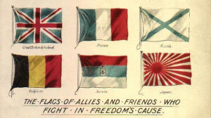 Triple Alliance and Triple Entente Flags