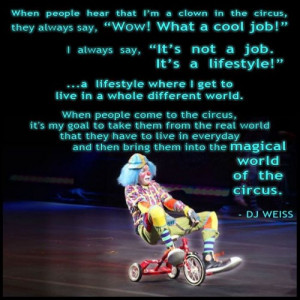 ringling circus clown dj weiss