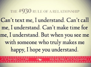 Understanding a relationship