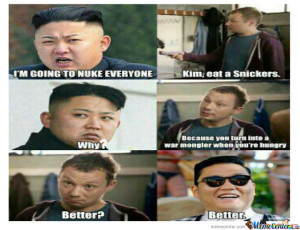 kim eat a snickers