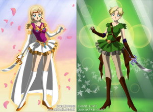 Sailor Moon Scouts Sims