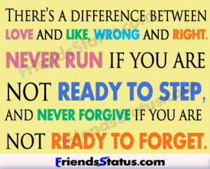 love like wrong right fb status image