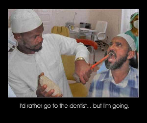 The dentist said, 