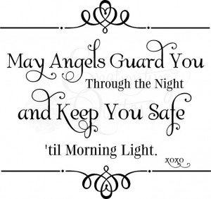 May Angels Guard You - Baby Quotes