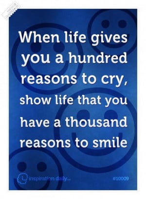 thousand reasons to smile quote