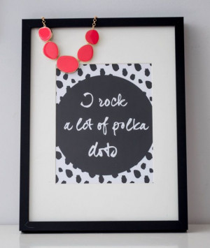 , Kate Spade print, Kate Spade quote, quote poster, fashion quote ...