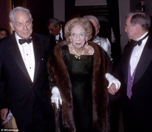 ... Marshall with his mother, Brooke Astor, at the Plaza Hotel in 2002
