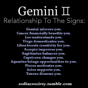 Zodiac Signs’ Effects On Gemini: