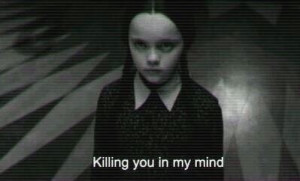 ... black&white #grunge #movie #quotes #wednesday #killingyou #mercredi