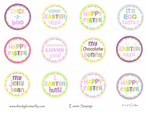 Easter Sayings Quot Squares