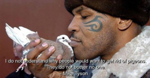 Mike tyson best quotes sayings inspiring about pigeons famous
