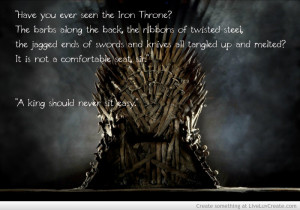 Iron Throne Quote
