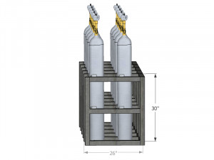 Gas Cylinder Storage Racks