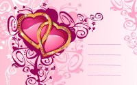 Love Pink Wallpaper Heart Quotes