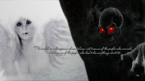 Evil Quotes Good and evil by marzzel