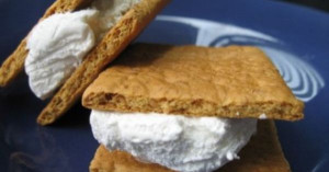 ... whip frozen = faux ice cream sandwiches! Add a drizzle of chocolate