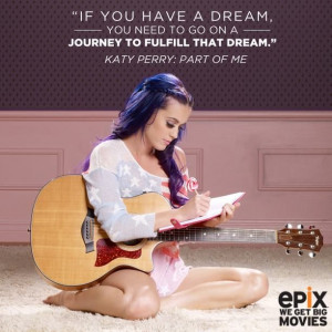 Inspirational words from Katy Perry