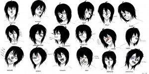 Laughing Jack Face Expressions by Shoutyy