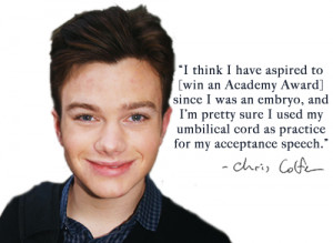 chris colfer quote