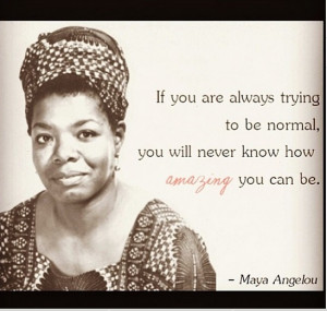 Maya Angelou celebrated on Instagram