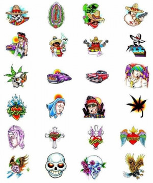 Los tatuajes chicanos se inspiran en las pinturas chicanas. La vuelta ...