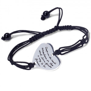 love finds a way silver quote bracelet bb becker jewelry