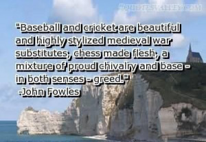 Baseball and cricket are beautiful and highly stylized medieval war ...