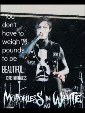 Chris Motionless/Cerulli Quote.