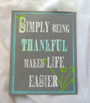 Simply being thankful makes life easier. www.directselling.me