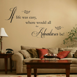 Vinyl wall quote decals wall decor