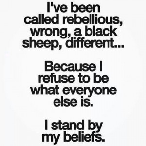 defending myself!! I know who I am and I don't have to defend myself ...