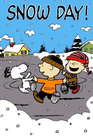 Charlie Brown Snow Day