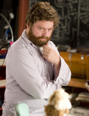 Zach Galifianakis as G-Force guru Ben, brainstorming with Darwin, the ...