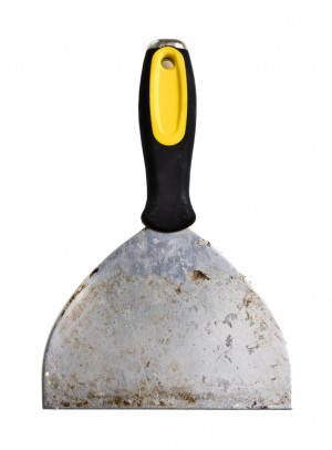 Plastering small cracks and holes