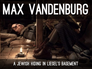 Max Vandenburg The Book Thief Max vandenburg. a jewish hiding in ...