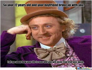 Sarcastic Willy Wonka