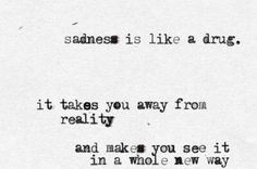 Sadness... More