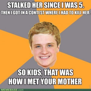 Peeta meme - the-hunger-games Fan Art