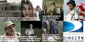 the-walking-dead-funny:Direct TV ad: Dale edition