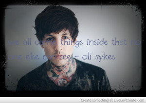 Oliver Sykes Quote Picture by Catjerrylover - Inspiring Photo