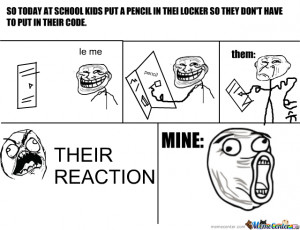funny school locker problems