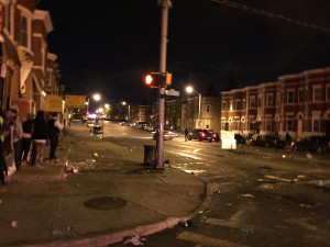 Baltimore riots (Source: Grae Stafford)