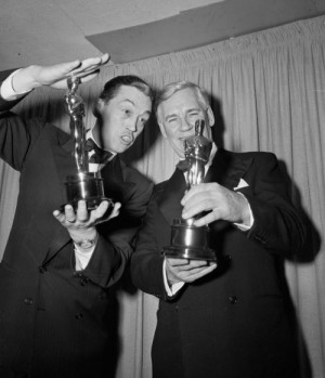 pablolf:John Huston and Walter Huston posed together after winning for ...