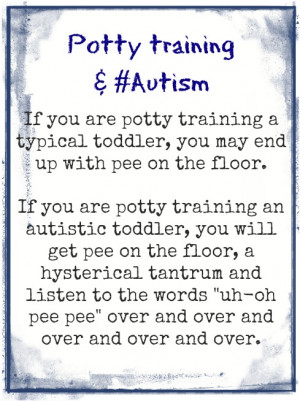 potty training & #autism