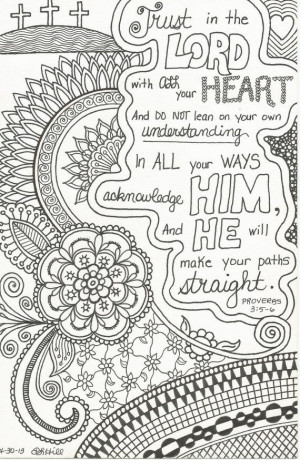 should doodle zen-style around some Bible verses! This inspirational ...