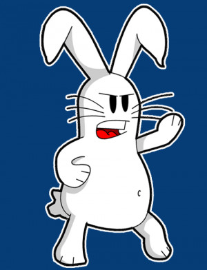 Mean Bunny Mean bunny by toeffy