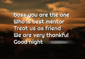 dear boss you always help