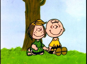... tree discussing love and baseball - It's Arbor Day, Charlie Brown